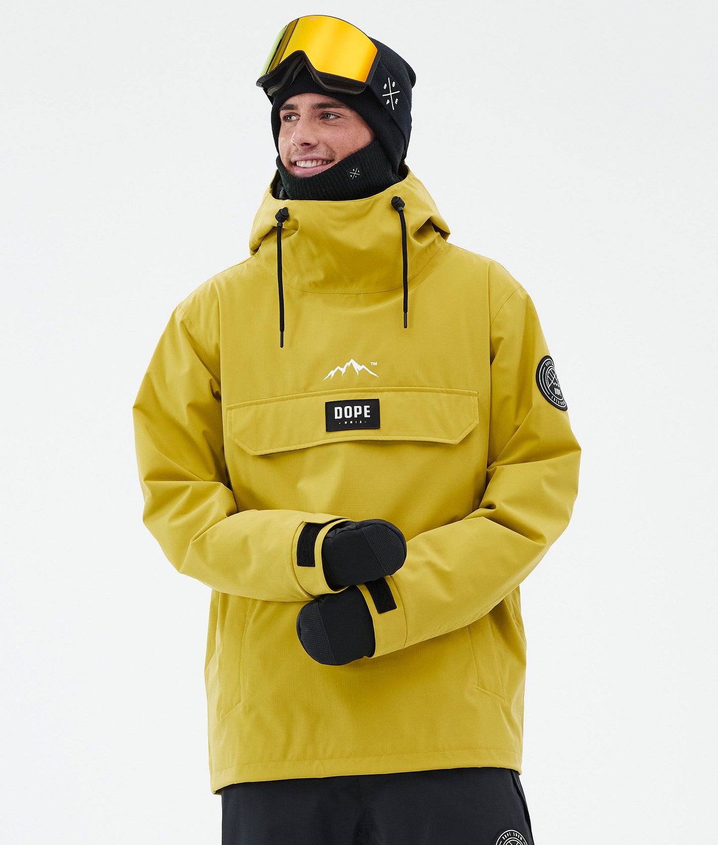 Snowboard Jacket For Men Yellow