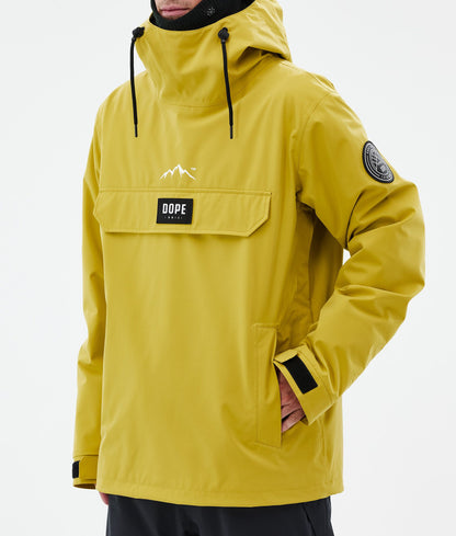 Snowboard Jacket For Men Yellow