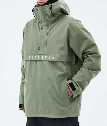Snowboard Jacket For Men Moss Green