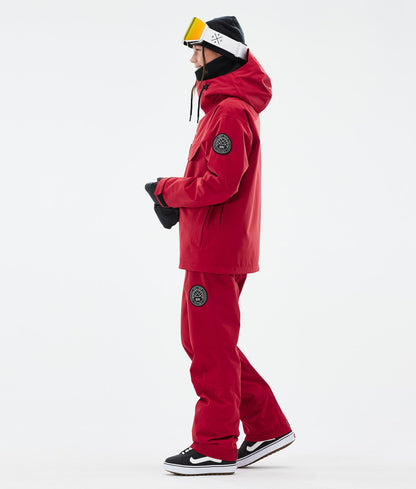 Snowboard Jacket For Women Deep Red