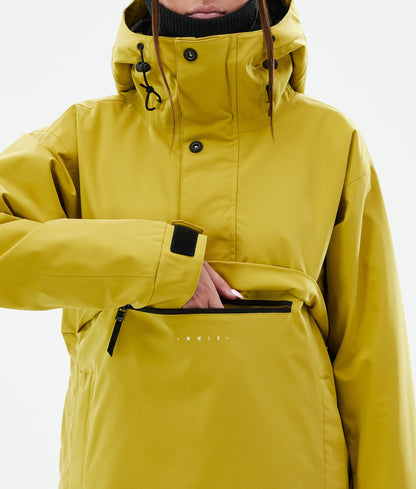Snowboard Jacket For Women Yellow