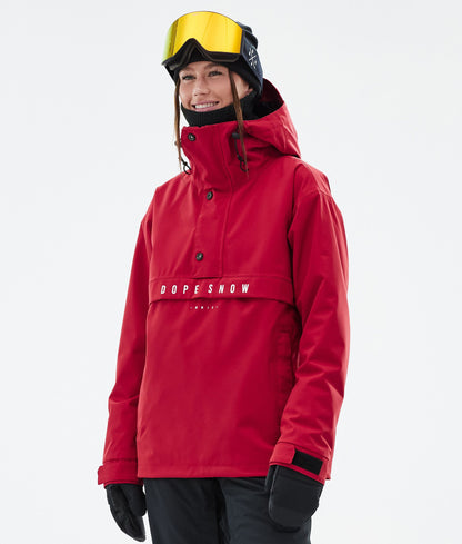 Snowboard Jacket For Women Deep Red