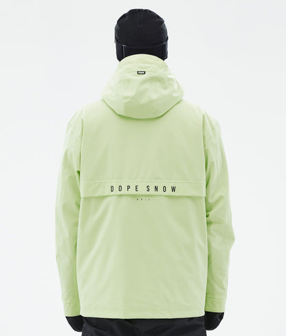 Snowboard Jacket For Men Faded Neon