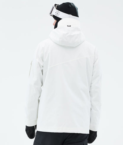 Snowboard Jacket For Men Whitish