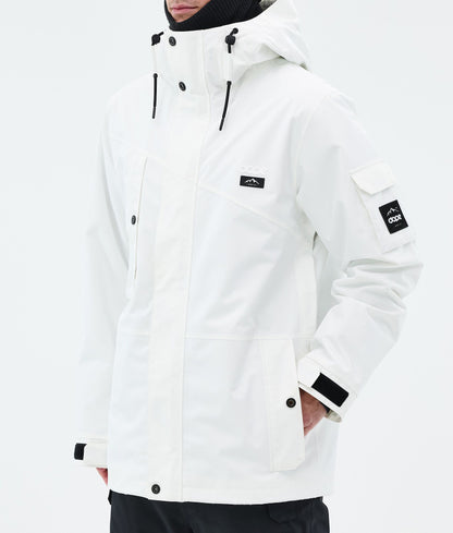 Snowboard Jacket For Men Whitish