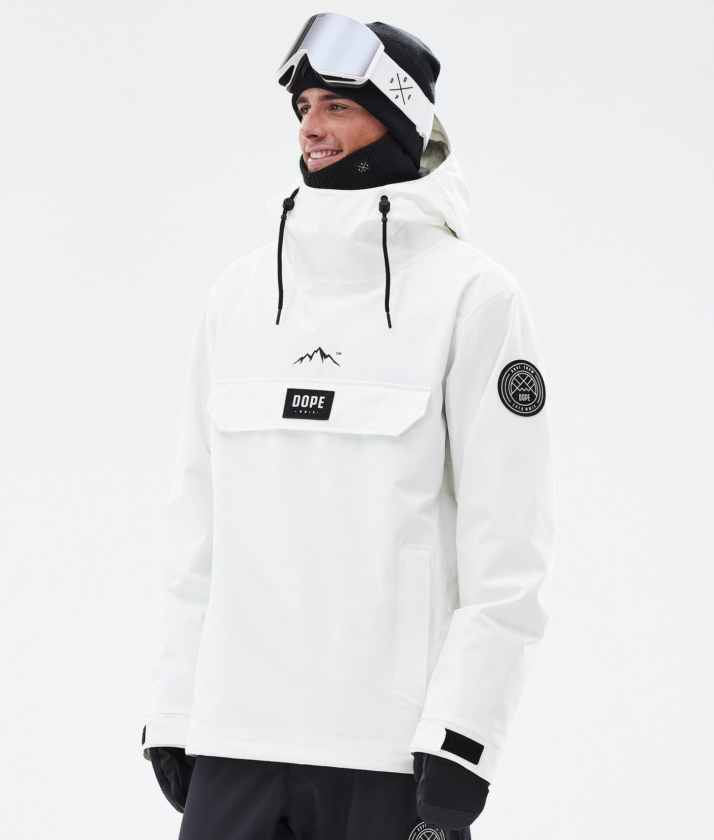 Snowboard Jacket For Men Whitish