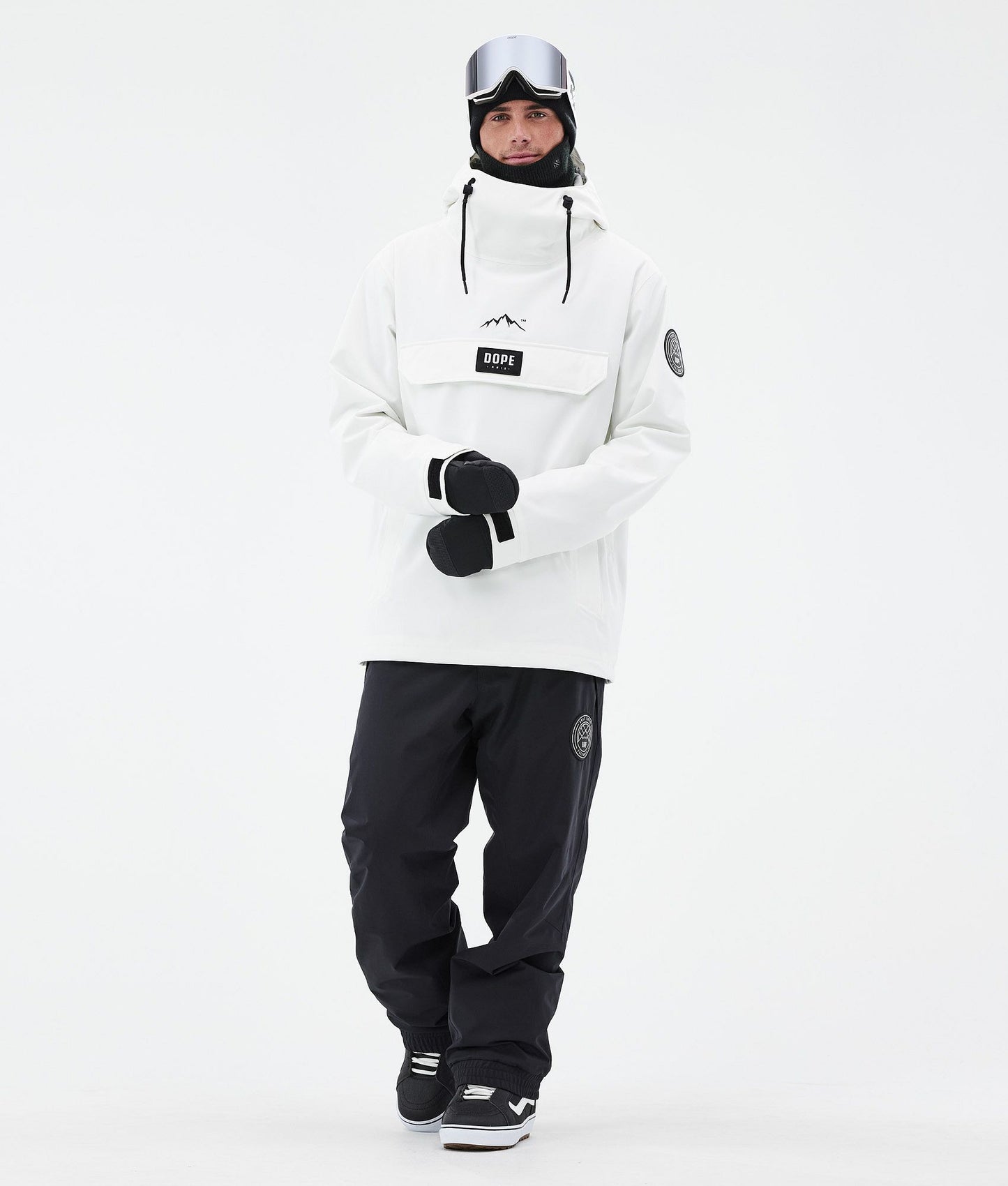 Snowboard Jacket For Men Whitish