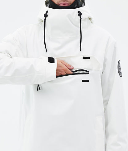 Snowboard Jacket For Men Whitish
