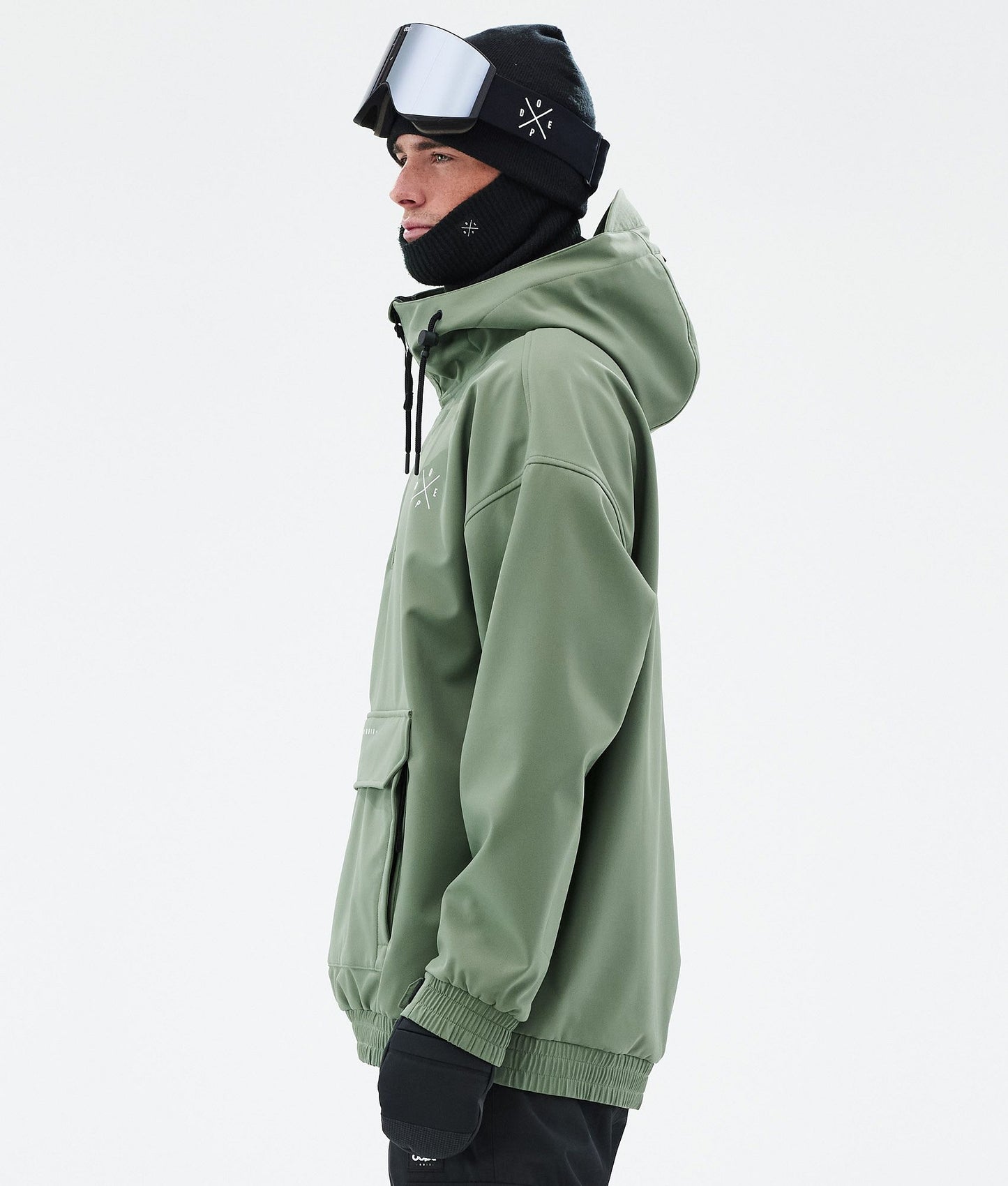 Snowboard Jacket For Men Moss Green
