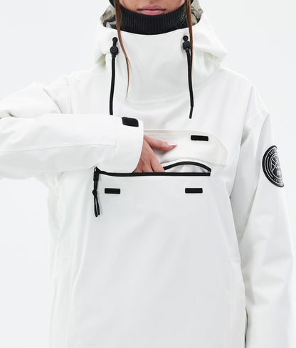 Snowboard Jacket For Women Whitish