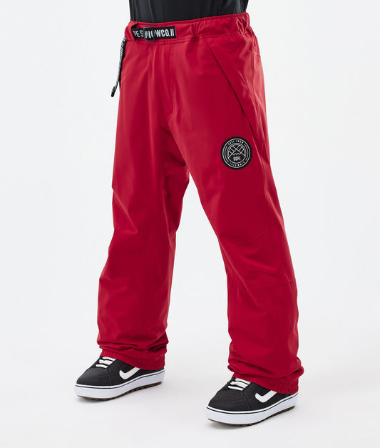 Snowboard Pants For Men Deep Red