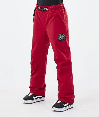 Snowboard Pants For Women Deep Red