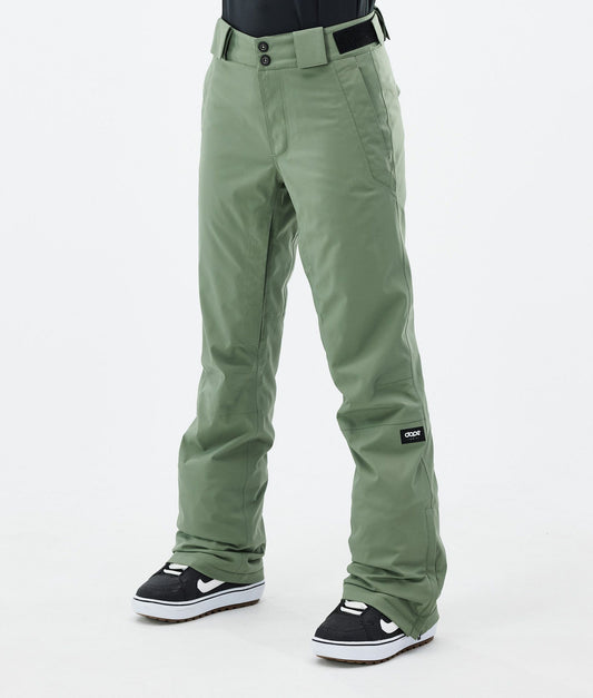 Snowboard Pants For Women Moss Green