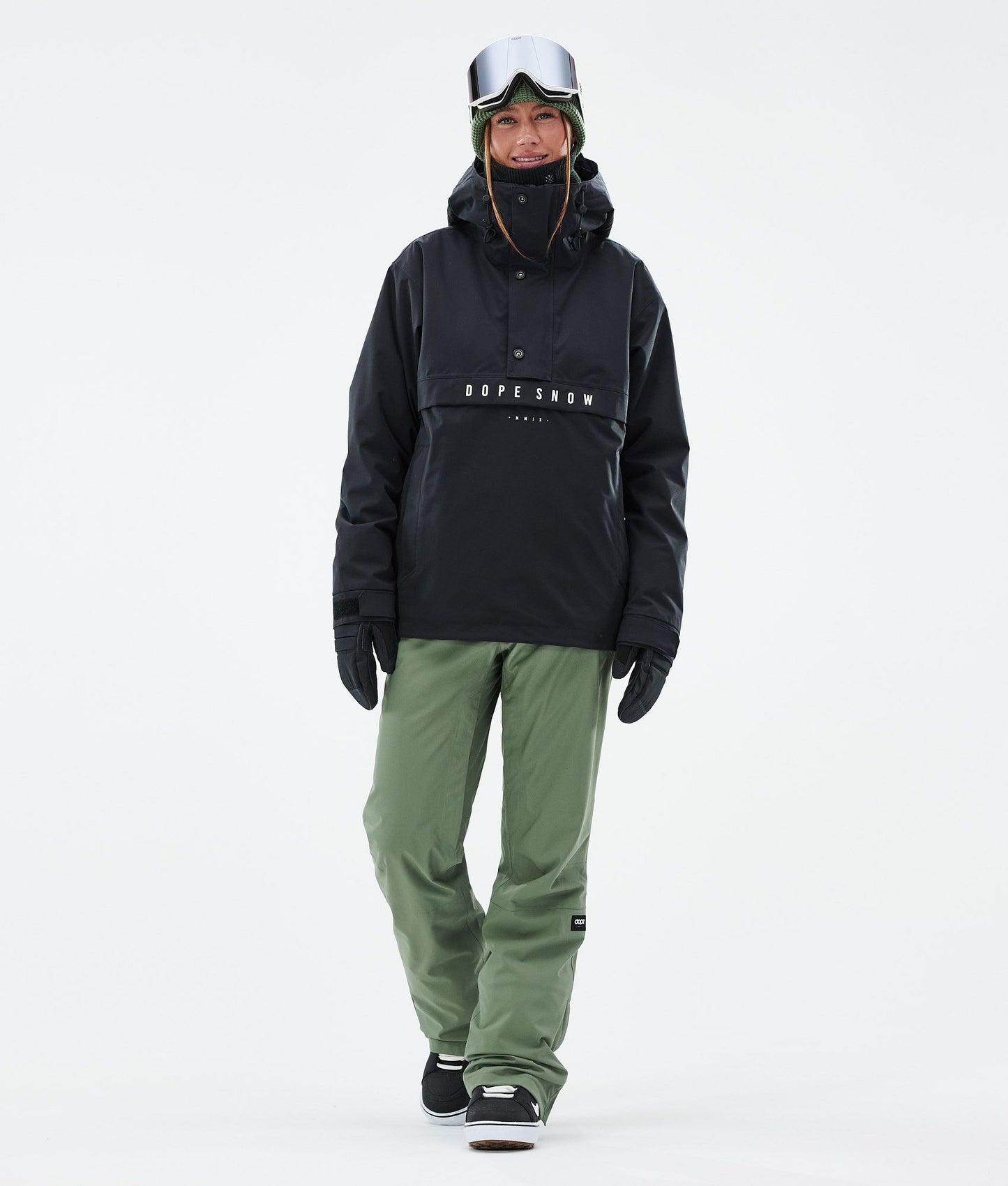 Snowboard Pants For Women Moss Green