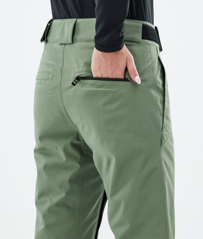 Snowboard Pants For Women Moss Green