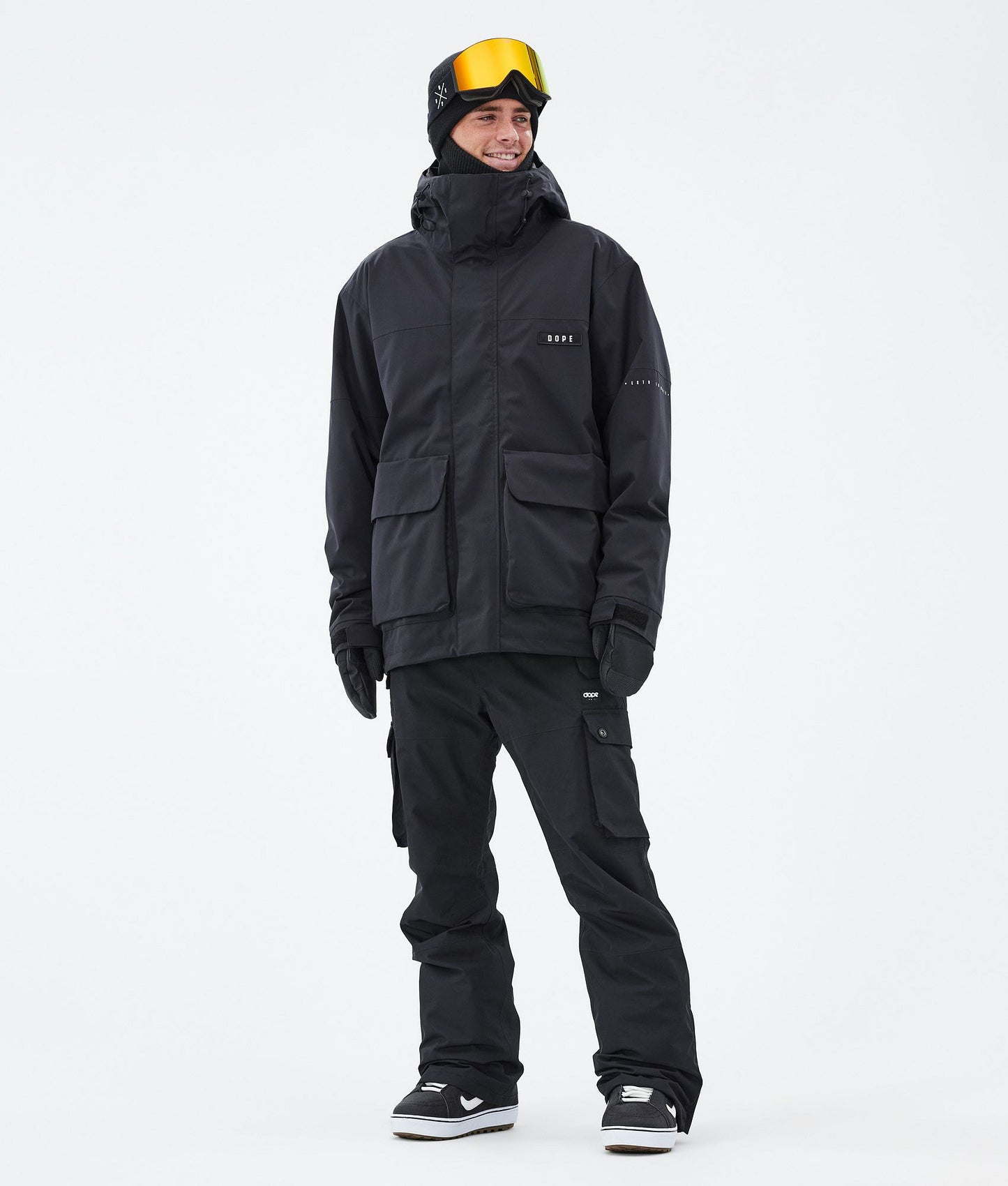 Snowboard Jacket For Men Black