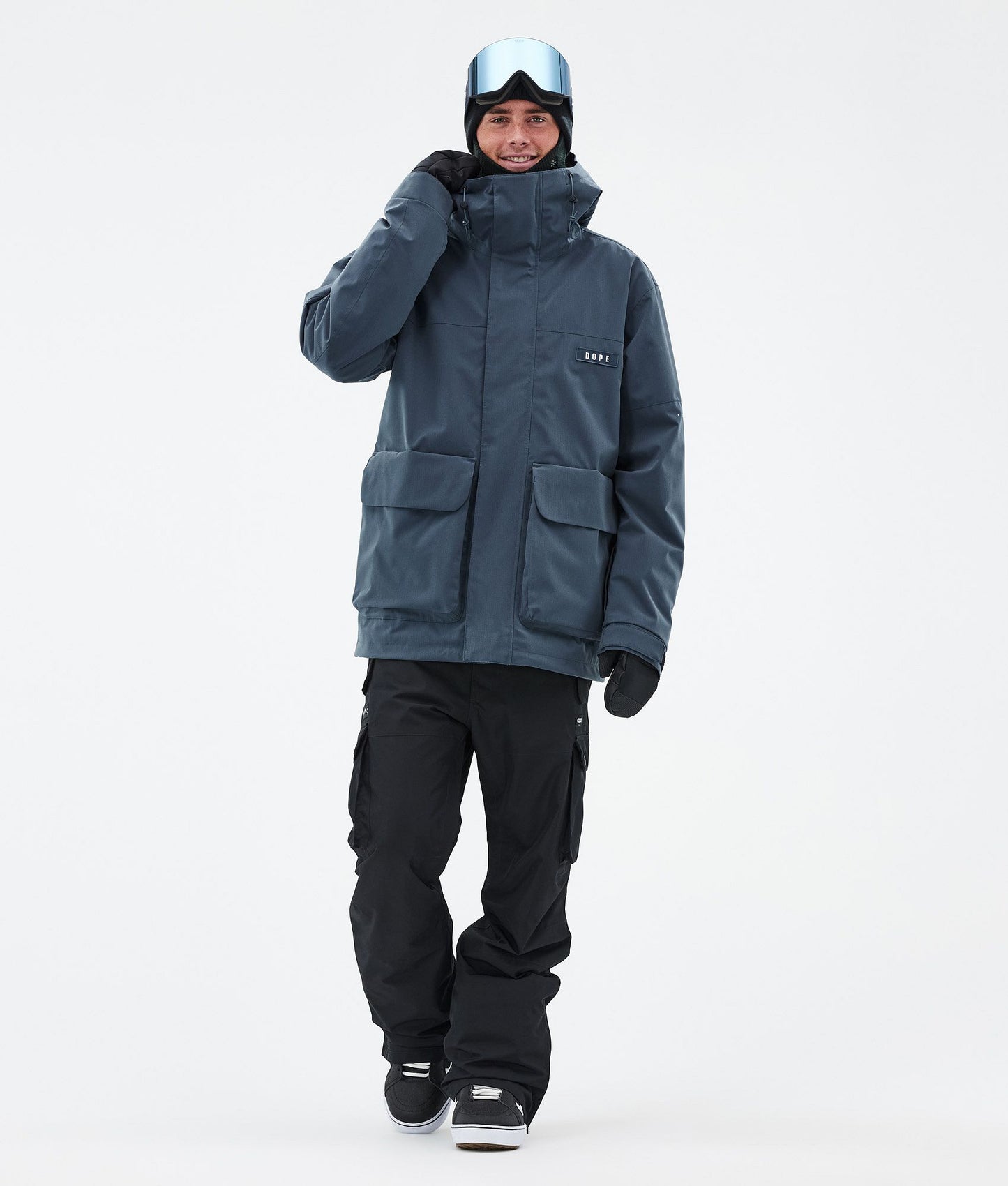 Snowboard Jacket For Men Metal Blue