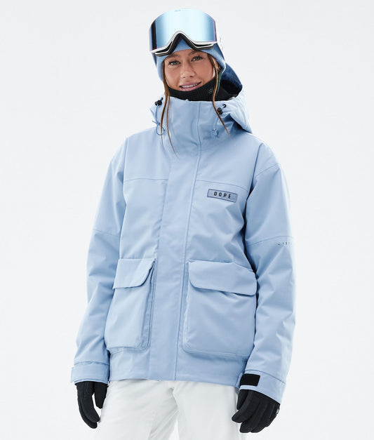 Snowboard Jacket For Women Light Blue