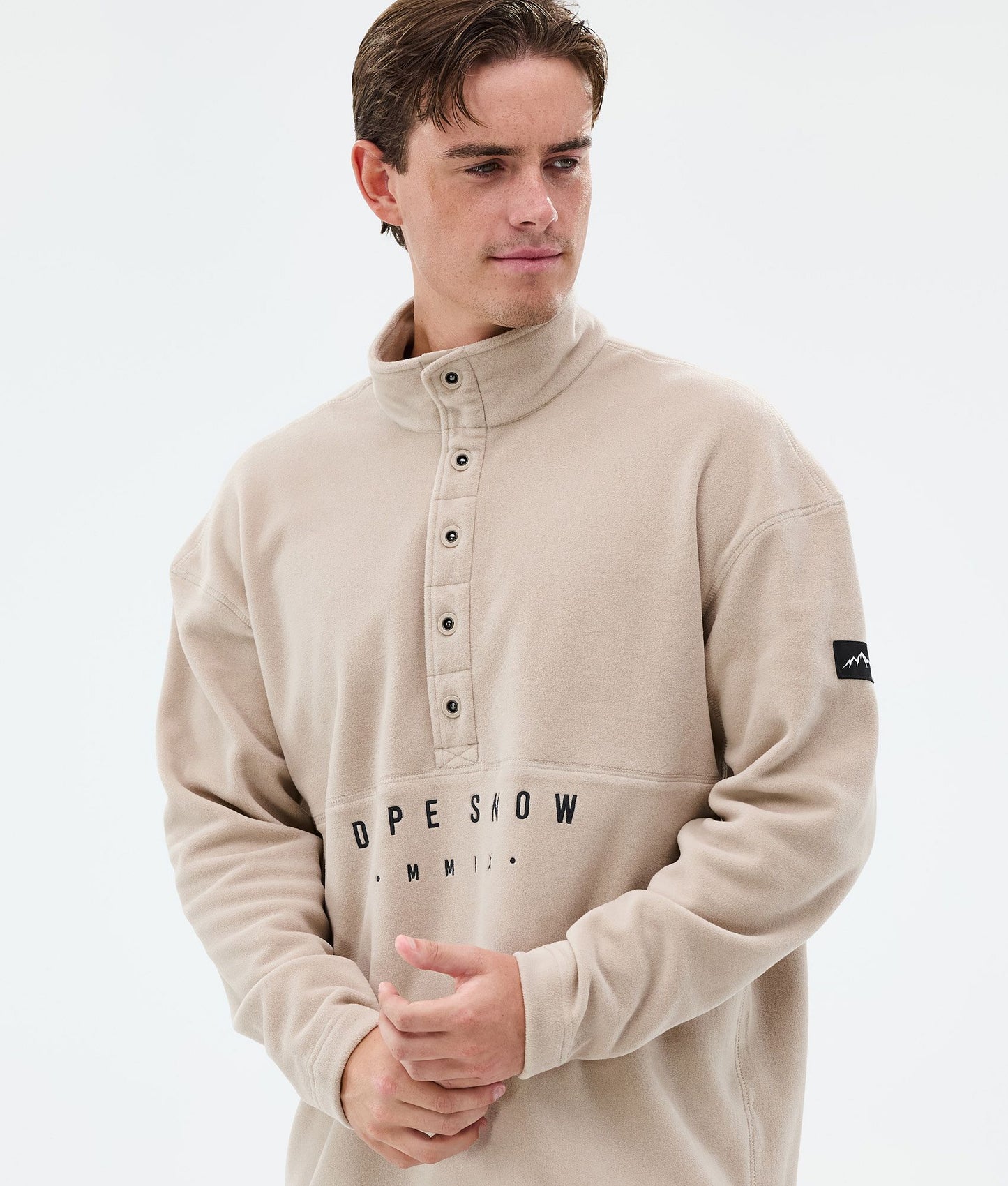Fleece Sweater For Men Sand