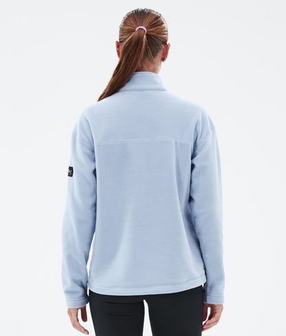 Fleece Sweater For Women Light Blue
