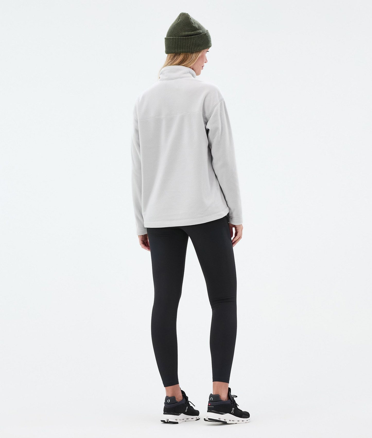 Fleece Sweater For Women Light Grey