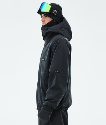 Snowboard Jacket For Men Black