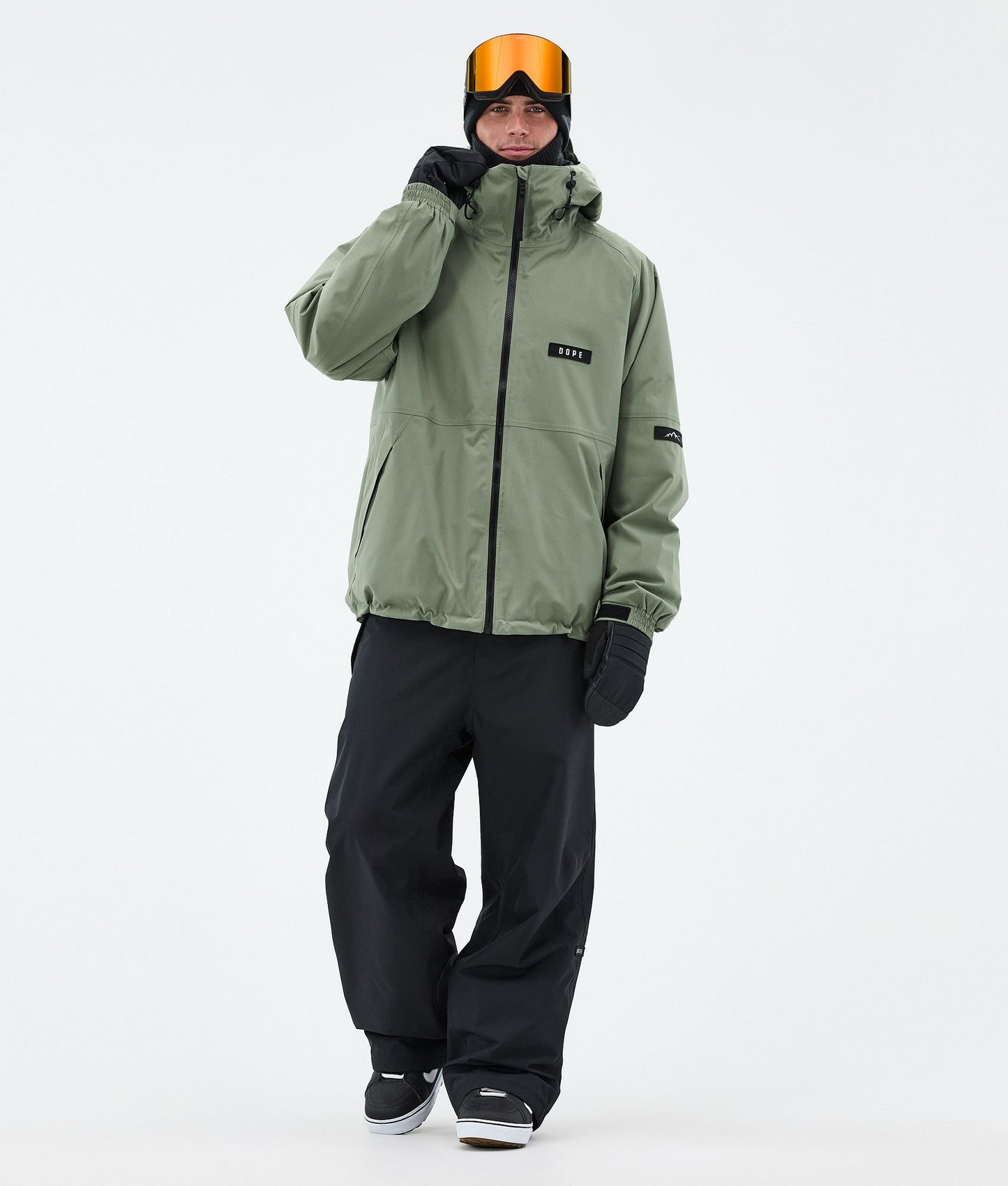 Snowboard Jacket For Men Moss Green