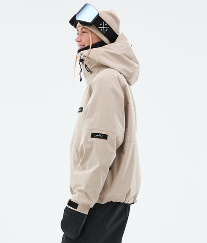 Snowboard Jacket For Women Sand