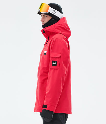 Snowboard Jacket For Men Red