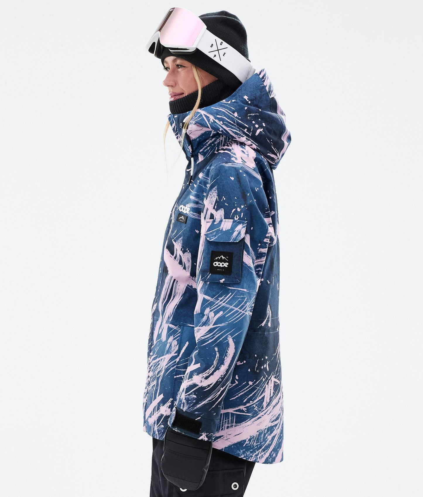 Snowboard Jacket For Women Carvings Pink