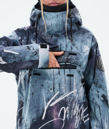 Snowboard Jacket For Women Punk Blue