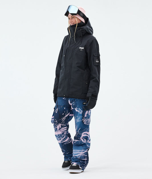 Snowboard Pants For Women Carvings Pink