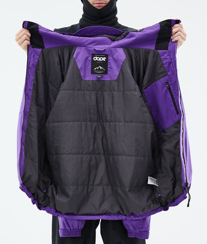 Snowboard Jacket For Men Vivid Purple