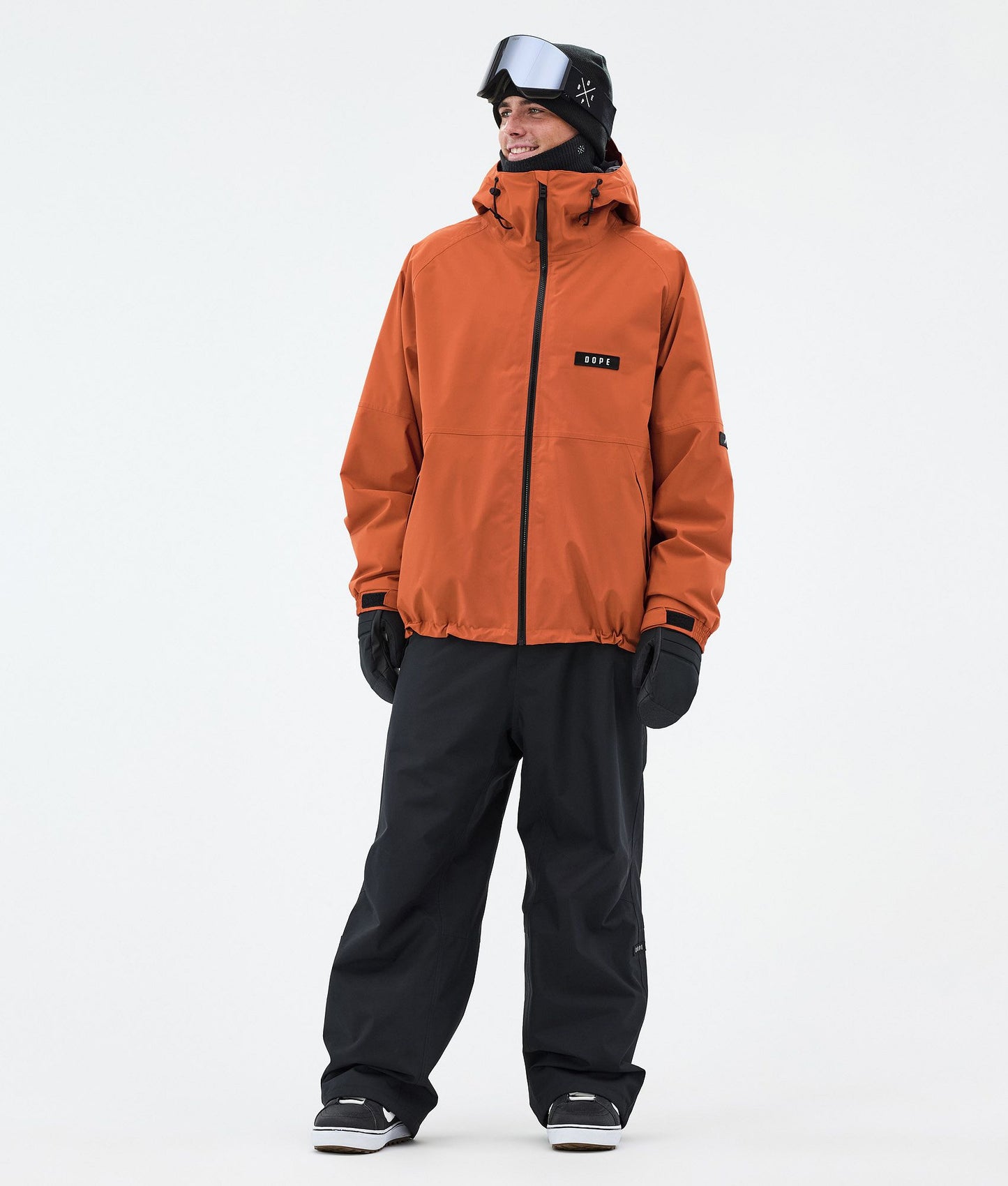 Snowboard Jacket For Men Burned Orange
