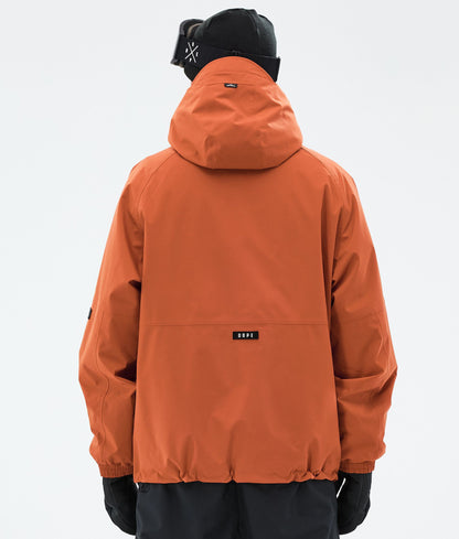 Snowboard Jacket For Men Burned Orange