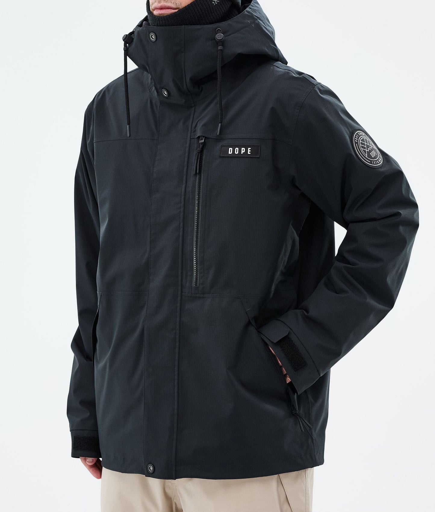 Snowboard Jacket For Men Black