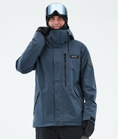 Snowboard Jacket For Men Metal Blue