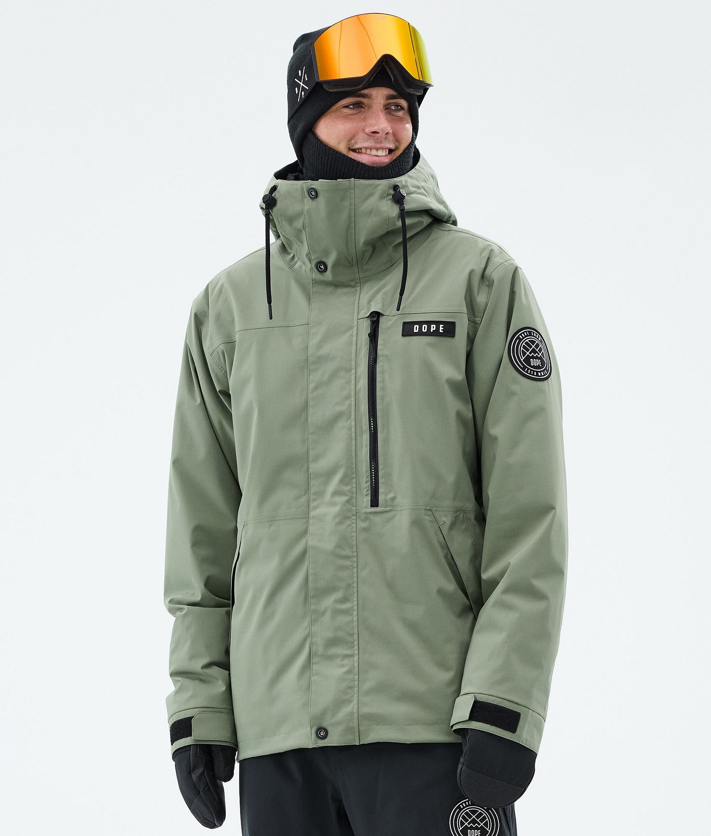 Snowboard Jacket For Men Moss Green