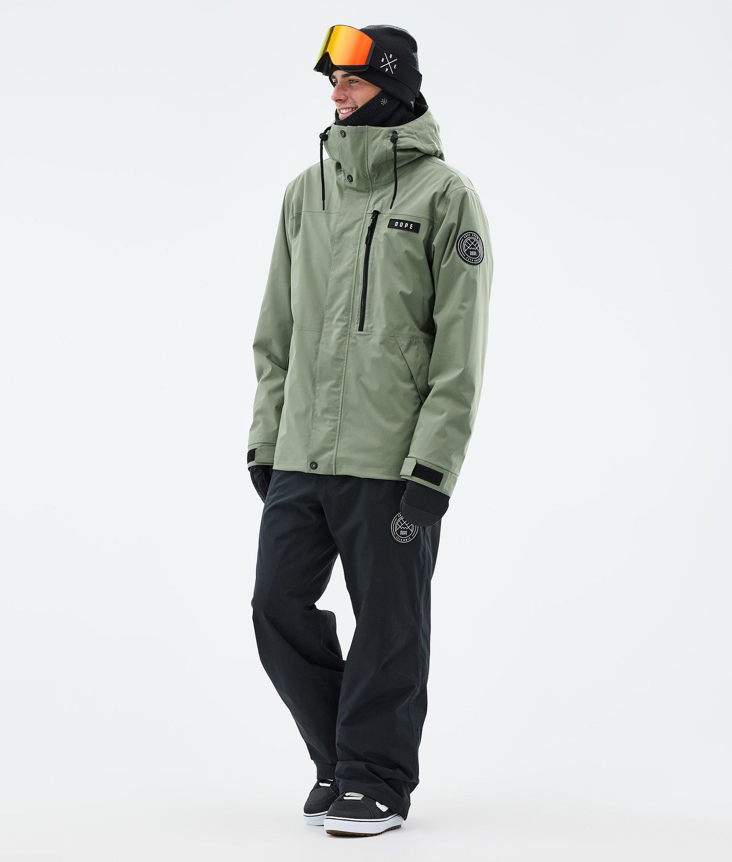 Snowboard Jacket For Men Moss Green