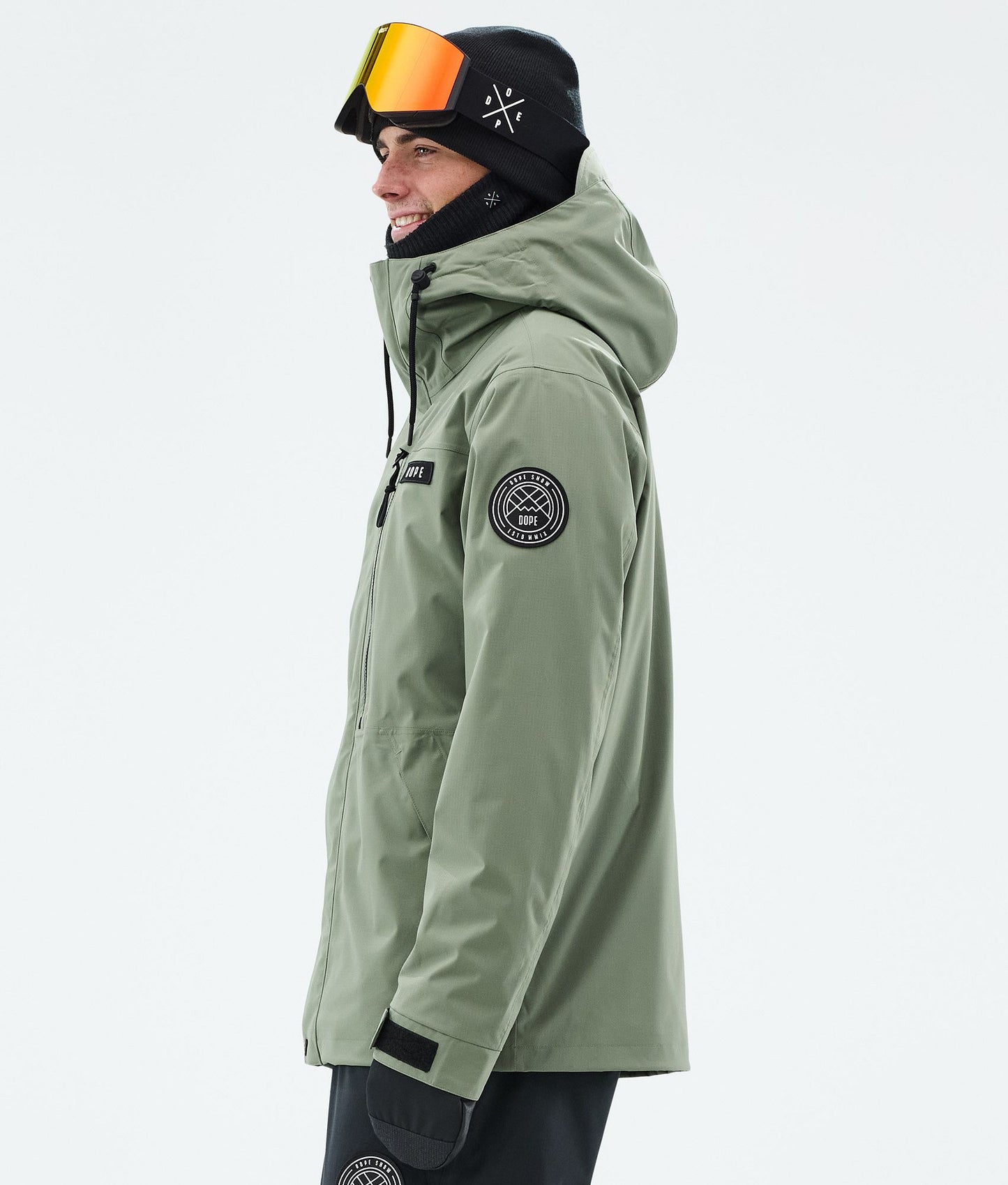 Snowboard Jacket For Men Moss Green