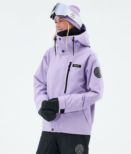 Snowboard Jacket For Women Faded Violet