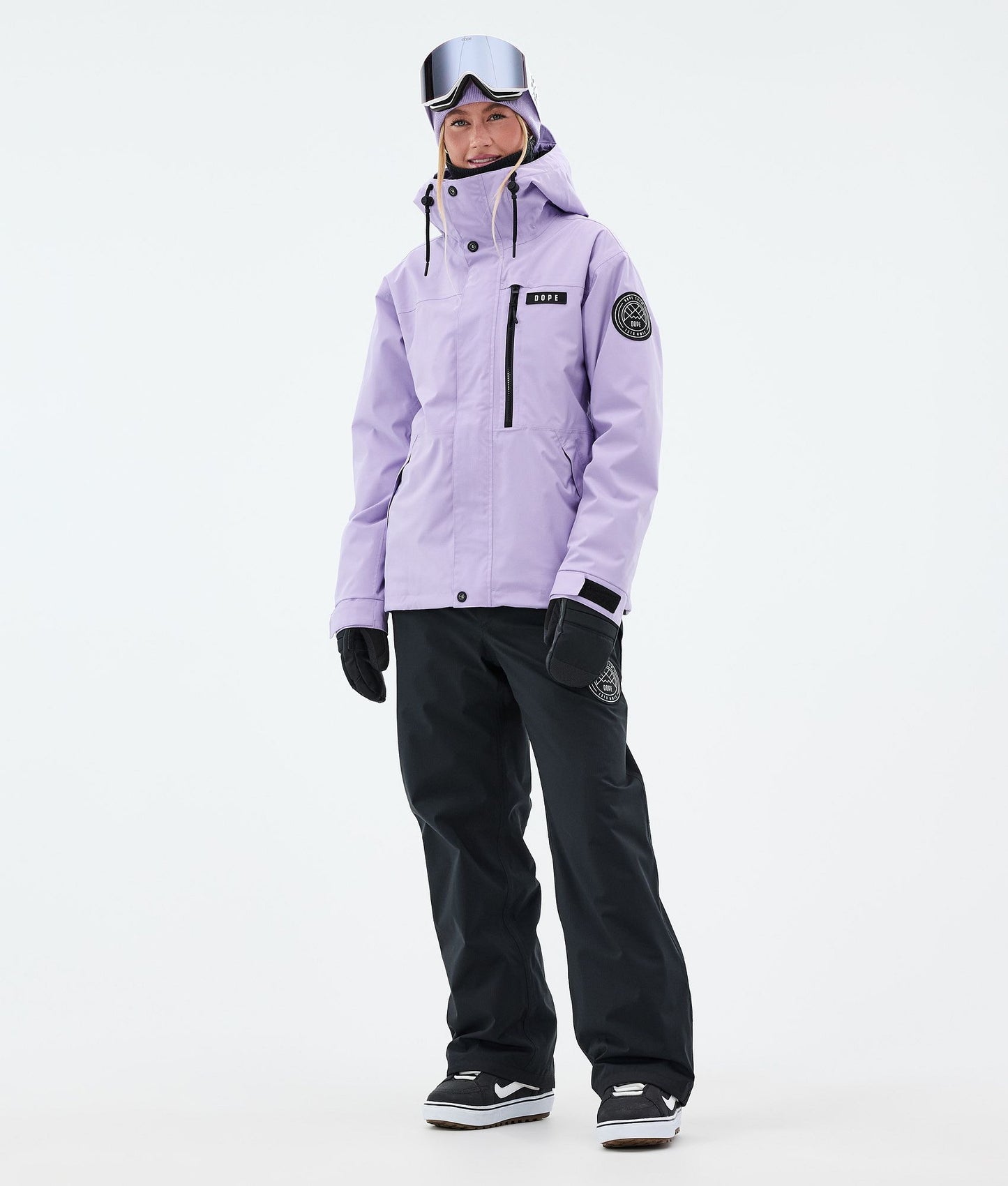 Snowboard Jacket For Women Faded Violet
