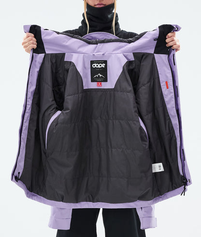 Snowboard Jacket For Women Faded Violet