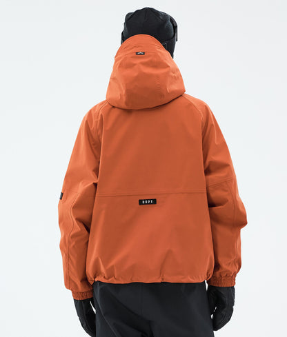 Snowboard Jacket For Women Burned Orange