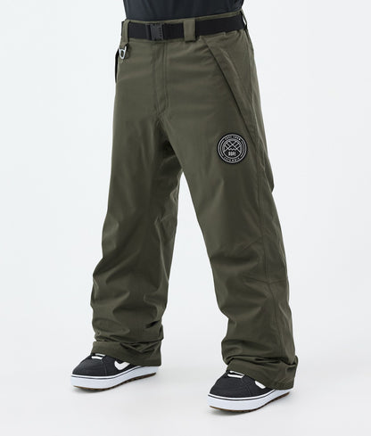 Snowboard Pants For Men Olive Green