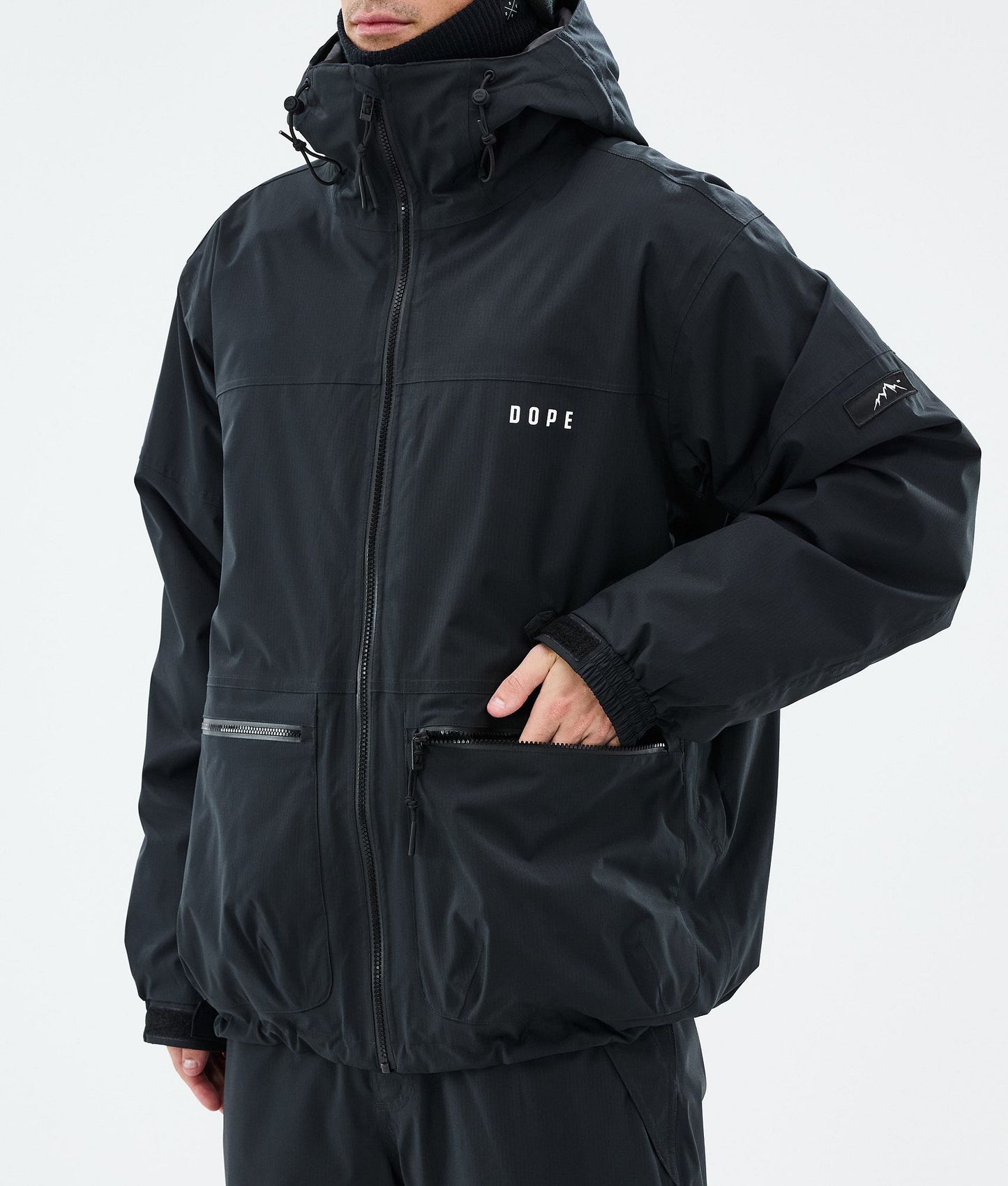 Snowboard Jacket For Men Black