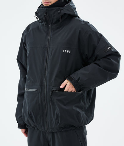 Snowboard Jacket For Men Black