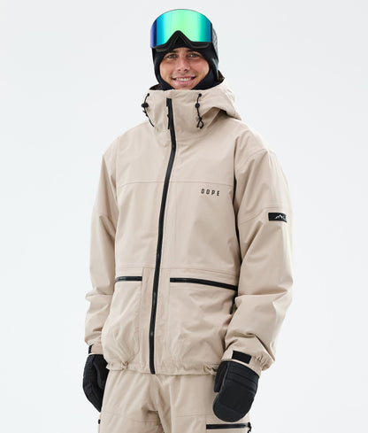 Snowboard Jacket For Men Sand