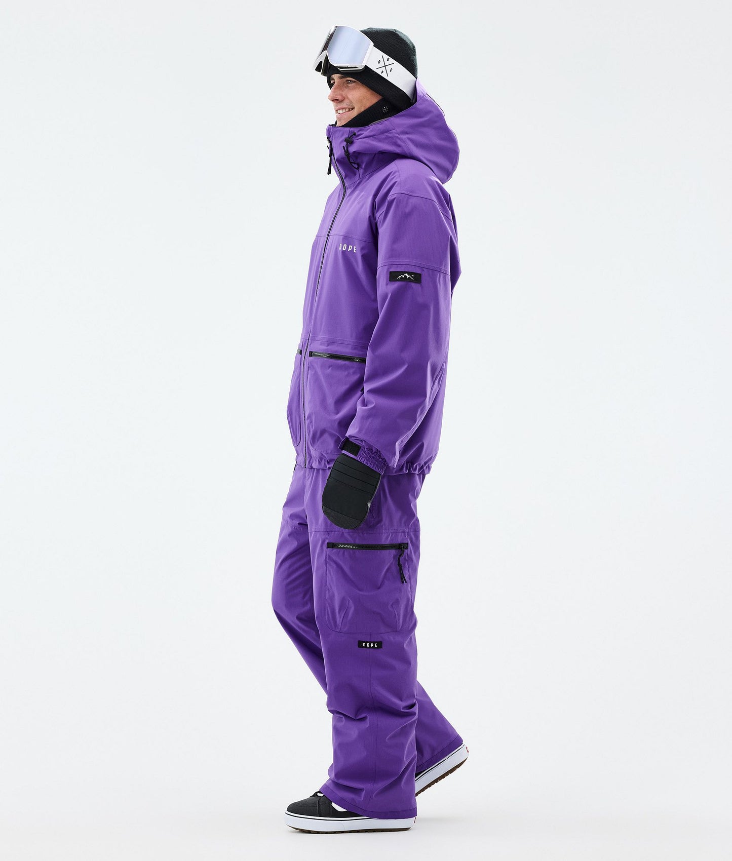 Snowboard Jacket For Men Vivid Purple