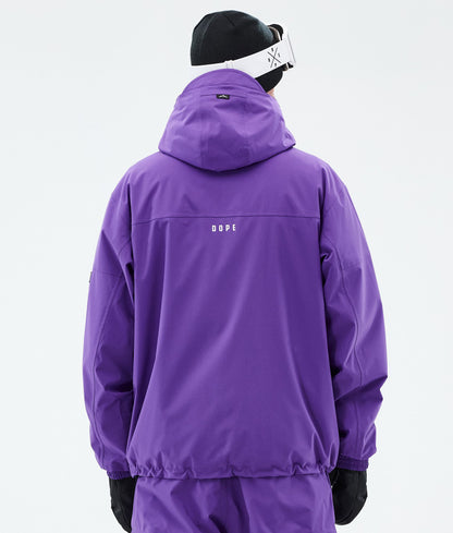 Snowboard Jacket For Men Vivid Purple